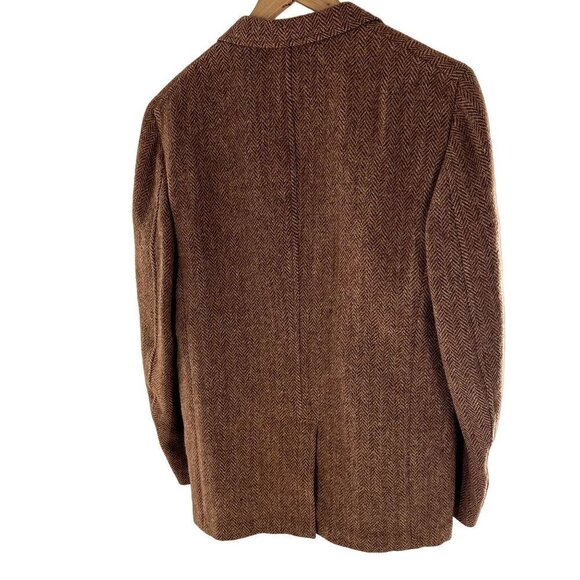 Vintage Harris Tweed Pure Scottish Wool Blazer Dall's LTD. Schenectady, NY - Picture 2 of 16